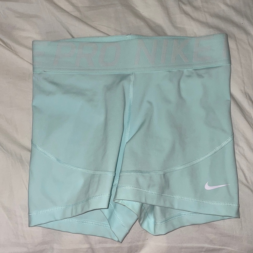 Teal Nike Pros Thick Band